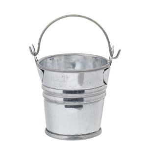 Cubos Metálicos Mini de Alta Calidad de 3L/4L/5L, Regalos de Jardinería, con Asas Metálicas Galvanizadas, Tamaño y Forma Personalizables, Más Vendidos - Product Image 1