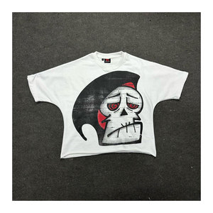 High Quality Plus Size Men's Casual Tee with Custom Logo & Blank Design 2026 <b>Top</b> Trending Oversized Streetwear Unisex T-Shirts - Product Image 1