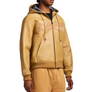 Couleurs variées disponibles, tailles personnalisées, meilleure vente, confortable et respirant, veste en cuir Avirex de qualité supérieure pour homme, broderie. - Product Image 5