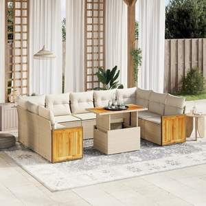 Set Divano da Giardino Beige - Product Image 1