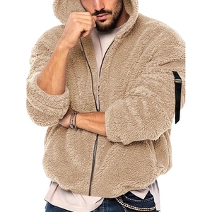Winter Warm Fuzzy <b>Sherpa</b> Pullover Wholesale 100% Cotton High Quality Long Sleeve <b>Fleece</b> Hoodie Pocket Quick Dry Customized - Product Image 2
