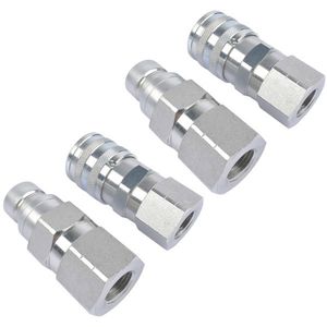 Set di Attacchi Rapidi per Minipale Bobcat Compatibili con Kubota e Komatsu - 2 Pezzi di Accoppiatori Idraulici a Connessione Rapida - Product Image 3