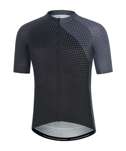 Maillots de cyclisme unisexes respirants et antibactériens en polyester 100 % avec système d'aération, personnalisables par sublimation – Vêtements de vélo très demandés - Product Image 1