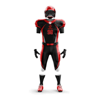 Maillot de football américain de qualité supérieure, uniforme de football américain, vêtements de sport, sublimation sur tissu sergé