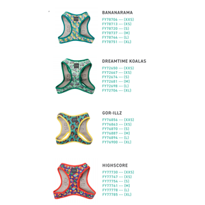 สายรัดแบบสวมสำหรับสัตว์เลี้ยงฟัซยาร์ด บานานารามา (M) - Product Image 1