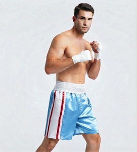 Unisex Boxing <b>Shorts</b> <b>3</b> Inseam <b>4</b> Elastic Quick Dry Shrink-Proof Front Logo Martial Arts MMA Grappling Rushguard Wrestling Wear - Product Image 3