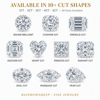 Pierres précieuses en moissanite de couleur D, VVS, en vrac, 1 à 5 carats, certifiées GRA, alternative aux diamants cultivés en laboratoire, OEM, ODM, bijoux personnalisés, vente en gros
