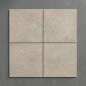 Baldosas de Porcelana Monolith Crema 600x600 para Exteriores, Resistentes, para Estacionamientos, Terrazas y Baños - Product Image 2