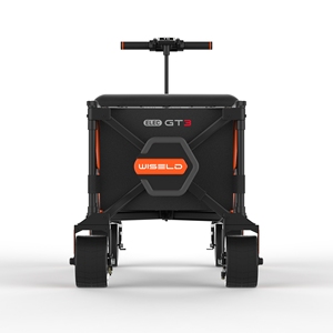 Carrito Plegable con Ruedas Todoterreno Antideslizantes, Bloqueo de Seguridad para Mascotas, Freno de Descenso Lento, Carrito de Transporte para Perros al Aire Libre - Product Image 6