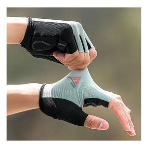 Outdoors Sports <b>Gloves</b> Summer <b>Thin</b> Breathable Anti-skid Reflective Logo Cycling <b>Gloves</b> - Product Image 5