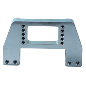 Support de montage usiné en acier au carbone de haute qualité, quincaillerie industrielle robuste, pièces de montage sur mesure de précision - Product Image 4