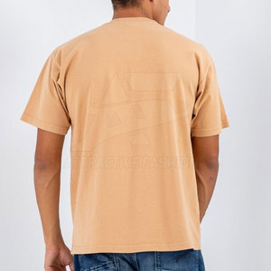 เสื้อยืดโอเวอร์ไซส์ดีไซน์ล่าสุด MOQ ต่ำ เสื้อยืดโอเวอร์ไซส์สำหรับใส่หน้าร้อน เสื้อยืดโอเวอร์ไซส์สกรีนโลโก้ตามสั่ง - Product Image 2