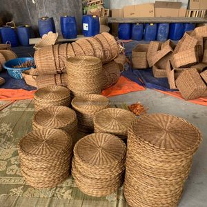 Mantel Individual de ratán tejido a mano con borde festoneado, decoración Floral para el hogar, mantel para boda, restaurante, fiesta - Product Image 6