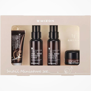 Soins de la peau coréens Mizon K-Beauty Snail Miniature Set, coffret 4 pièces, fabriqué en Corée, unisexe, produits de soin de la peau - Product Image 4