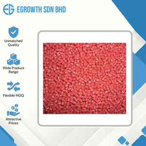 Gránulos de Plástico Reciclado de Polipropileno Rojo PP de Grado Industrial, con Certificación GRS y RoHS, para Moldeo por Inyección - Product Image 4