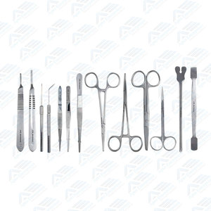 Kit de Cirugía para Estudiantes de Biología, Anatomía, Botánica y Veterinaria, Tijeras Quirúrgicas Hechas de Acero Inoxidable Quirúrgico - Product Image 2