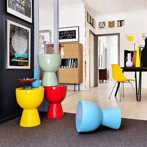 Best Selling Lacquered <b>Stool</b> Side <b>Table</b> Modern Lacquer Side <b>Table</b> <b>Stools</b> Living Room Home Furniture Handmade in Vietnam - Product Image 3