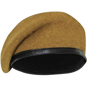 Béret en tissu confortable et léger, chapeau uniforme, broderie personnalisée, couvre-chef décontracté pour l'extérieur et les cérémonies, béret classique pour adulte - Product Image 6
