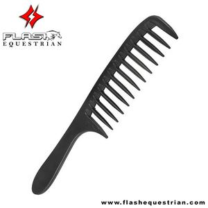 Peine de crin de aluminio hecho a medida con cabeza de caballo, producto ecuestre, hecho a medida, montar a caballo - Product Image 4