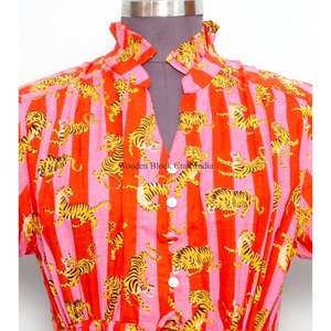 Vestidos Cortos Casuales y Sexys para Mujer, de Alta Calidad, Personalizables al por Mayor, con Estampado Floral, Manga Corta y Corte Ajustado - Product Image 4