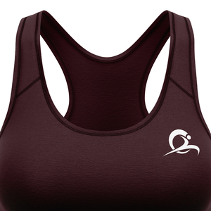 เสื้อชั้นในกีฬาสำหรับผู้หญิงแบบเรียบง่าย รุ่น MotionCore Elite แบบเสริมฟองน้ำดันทรง คอรูปตัวยู รองรับสูง น้ำหนักเบา เหมาะสำหรับโยคะ ฟิตเนส และออกกำลังกาย - Product Image 5