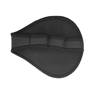 Private Label Heavy Duty Rubber Weightlifting Grip Pads, Adjustable Hand Pads for Gym, Deadlift, <b>Bench</b> Press, CrossFit - Product Image 3