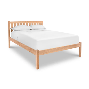 Wholesale Mission Style Solid Wood Platform <b>Bed</b> | Vertical Slat High Headboard Wooden <b>Bed</b> <b>Frame</b> - Product Image 5