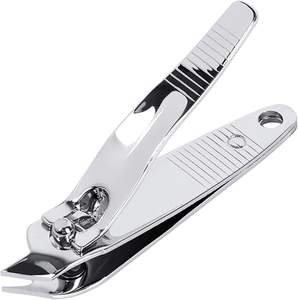 Coupe-ongles robuste UBI pour doigts et orteils, en acier au carbone, pointe acérée, mâchoires larges pour ongles épais, hommes et femmes, OEM - Product Image 6