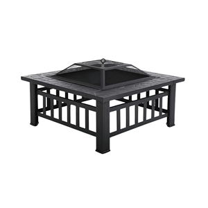 Outdoor Kitchen Corten Steel Firepit Portable Barbecue <b>Grill</b> for Firepit Outdoor Modern Garden Use FP004 - Product Image 1