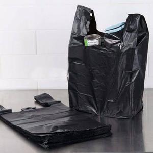 Sacs en plastique pour supermarchés, vente en gros et au détail, sacs de courses en polyéthylène - Sacs gilet en nylon robustes de grande taille - Product Image 2