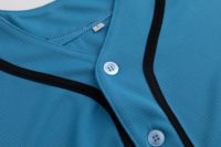 Maillot de baseball imprimé pour hommes, design personnalisé sur toute la surface, chemise de sport à manches courtes boutonnée pour les équipes de club et les événements promotionnels