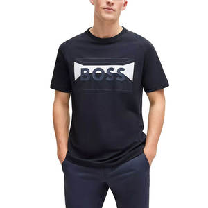 Camiseta gráfica de streetwear, de tela gruesa, con estampado DTG personalizado, corte holgado, unisex, con estampado 3D en relieve para hombre - Product Image 1