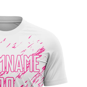 Camisetas de Fútbol Unisex Hechas en Fábrica, Personalizadas, Cuello Redondo, Manga Corta, Nombre y Número Impresos, Camisetas de Fútbol al Por Mayor - Product Image 2