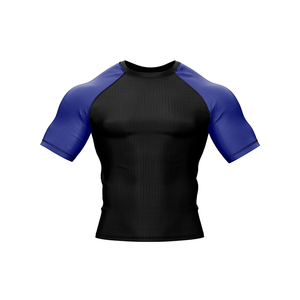 ผู้ผลิตเสื้อรัดกล้ามเนื้อแขนยาวแบบสั่งทำพิเศษสำหรับกีฬา BJJ MMA Grappling No Gi  เสื้อกีฬาแบบซับลิเมชั่น โรงงานรับผลิตแบบ OEM ODM - Product Image 1