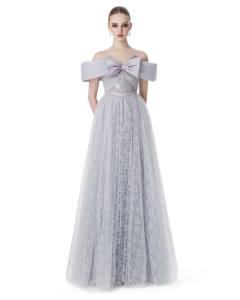 Robe ORBIT BOW _ robe de soirée de luxe de la marque locale vietnamienne - Product Image 1