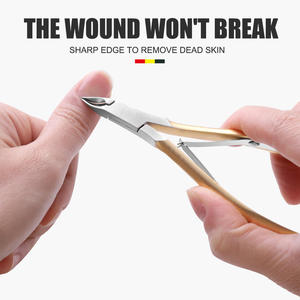 ที่ตัดหนังกำพร้าแบบมืออาชีพทำจากสเตนเลสใบมีดโค้งออกแบบได้ตามต้องการพร้อมขากรรไกรที่กว้างสำหรับการดูแลเด็กทารก - Product Image 3