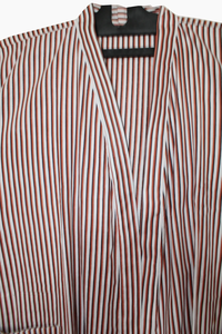 Bata Kimono con Estampado de Dibujos Animados para Mujer, 100% Algodón Transpirable, Camisón de Verano Hecho a Mano, Cuello en V, Cintura Elástica, Largo Completo - Product Image 3