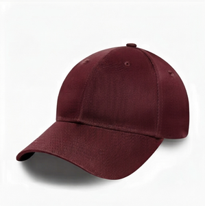 Gorras de Béisbol de 6 Paneles con Logotipo Personalizado OEM ODM, Gorras Deportivas Estructuradas de Algodón 100%, Gorra Ajustable con Diseño Sólido para Uso Diario - Product Image 1