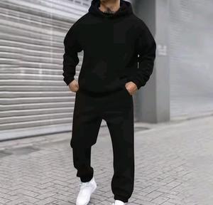 Hiver 2026 – Ensemble de survêtement décontracté pour homme en pur coton de haute qualité avec sweat à capuche - Product Image 1