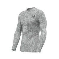 T-shirt de compression homme de qualité supérieure à prix abordable – Moulant, extensible, écologique, anti-UV, respirant, pour le fitness et la protection corporelle