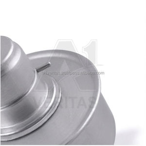 Lampe à alcool professionnelle A-1 VERITAS en acier inoxydable, brûleur à alcool, outil de chauffage pour laboratoire dentaire et chimique, avec bouchon de mèche réutilisable - Product Image 4