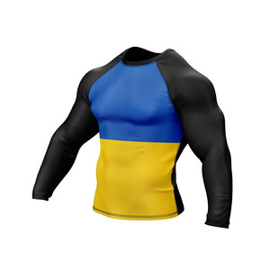 Camiseta de Compresión para Hombre, Rashguard con Logotipo Personalizado, Sin Gi, para Grappling y Jiu Jitsu - Product Image 3