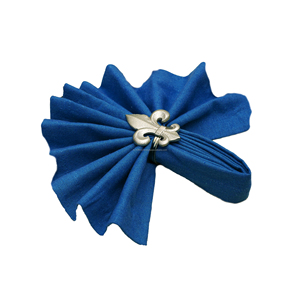 แหวนผ้าเช็ดปากสำหรับงานแต่งงานทำจากสเตนเลสสตีลและไม้สีเงินสุดหรูสำหรับโต๊ะงานปาร์ตี้ - Product Image 6