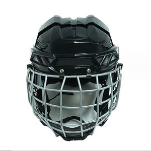 Fabricante de Cascos Profesionales, Casco Integral Vintage Personalizado, Casco de Hockey sobre Hielo, Casco de Seguridad para Deportes de Campo - Product Image 4