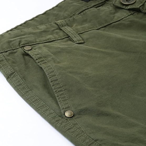 Pantalon cargo léger en toile de polyester 100 % de haute qualité pour homme, séchage rapide et respirant - Product Image 4