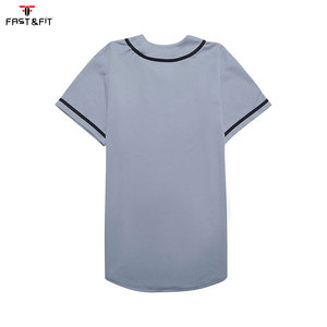เสื้อเบสบอลตาข่ายระบายอากาศชุดกีฬาชุดทีม - Product Image 5