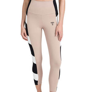 Mid Waist Full Length Solid Casual Women's <b>Leggings</b> Stretch Knitted Polyester/<b>Nylon</b> Breathable Quick Dry Eco-Friendly All - Product Image 6