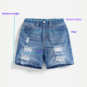 Pantalones Cortos de Mezclilla Holgados de Verano para Niños, Pantalones Vaqueros Holgados para Niños, Pantalones Cortos a la Moda - Product Image 6