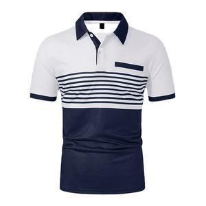 Polo personalizado de LICRA y algodón 100% para hombre, camiseta de polo, cuello elástico de alta calidad, camisetas polo de LICRA de algodón de lona sólida - Product Image 1