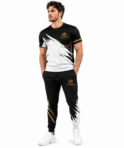 Conjunto Deportivo Personalizado de Camiseta y Pantalones Deportivos de Poliéster Sublimado para Hombre, Ropa Deportiva para Entrenamiento, Gimnasio, Running, Casual, OEM, ODM - Product Image 4
